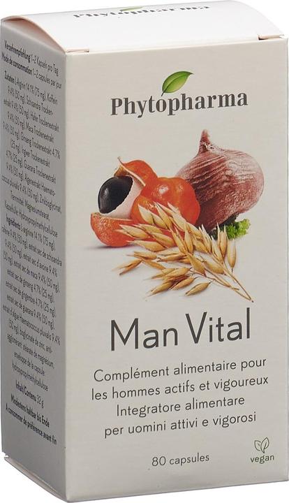 Actual product image Phytopharma Man Vital (80 Piece, Capsules, 76 g)