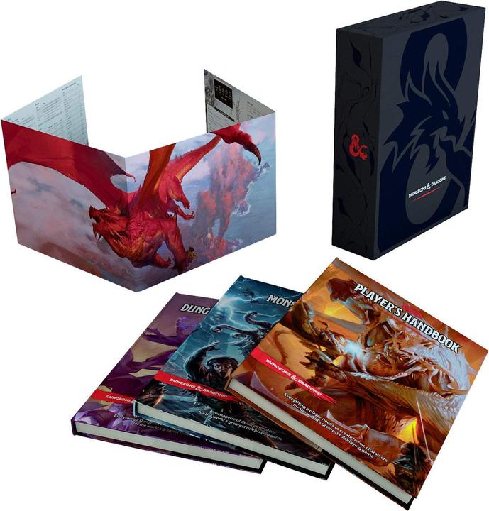 Immagine prodotto Wizards of the Coast WOC967681 - Dungeons & Dragons - Set regalo del regolamento base (edizione DE) (Tedesco)