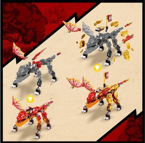 Immagine prodotto LEGO Drago di fuoco EVO di Kai (71762, LEGO Ninjago)