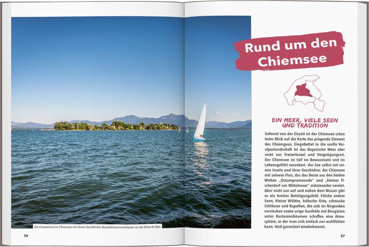 Immagine prodotto OUTDOOR GUIDE Reiseführer Chiemgau & Berchtesgadener Land (Tedesco, Andreas Gruhle, 2024)