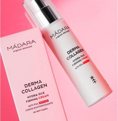 Image du produit Madara DERMA COLLAGEN HYDRA SILK FIRMING CREAM - Favorise la protection du collagène. (50 ml, Crème 24h)