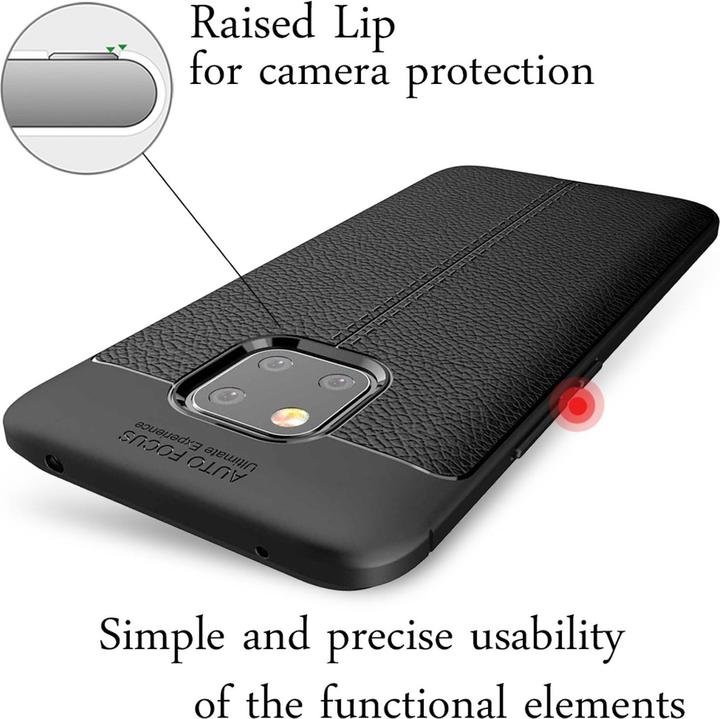 Actual product image Nalia Leather look mobile phone case (Mate 20 Pro)