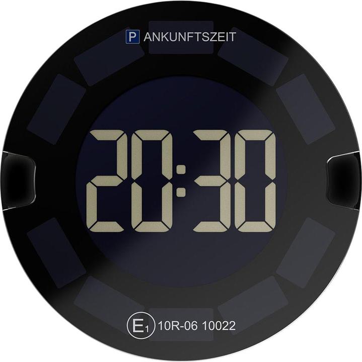 Ooono P-DISC 3 (New) - Elektronische Parkscheibe Solar mit Zulassung fürs Auto - Automatische Digita