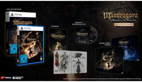 Produktbild Knights Peak Mandragora: Whispers of the Witch Tree - Collectors Edition (PS5, DE)