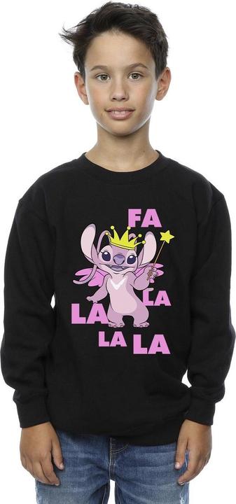 Image du produit Disney - Sweat LILO & STITCH ANGEL FA LA LA - Garçon (152, 158)