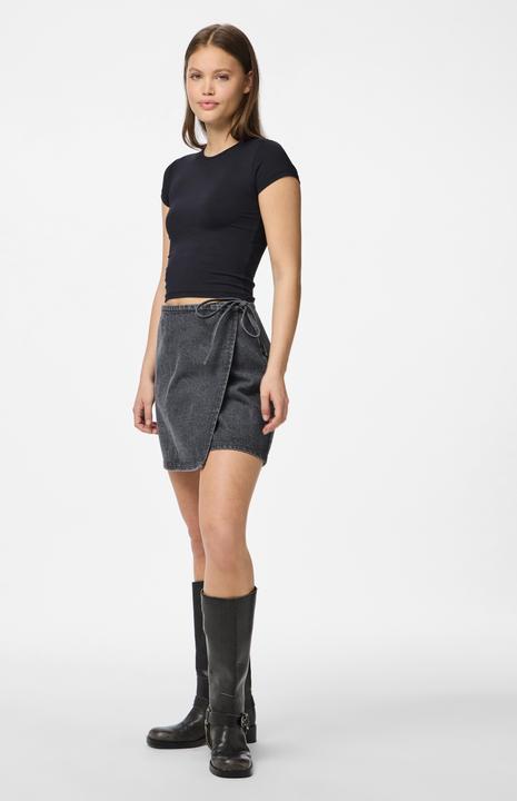 Produktbild Pieces PCFLORA DENIM Wickelrock (L)