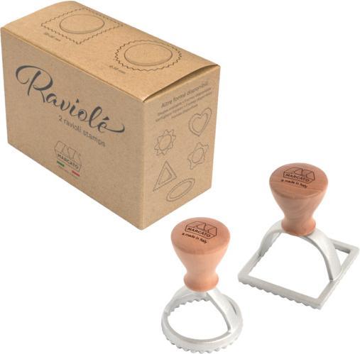 Image du produit Marcato KIT D'ESTAMPILLAGE 'RAVIOLE' (ROND 58MM + CARRÉ 58MM)