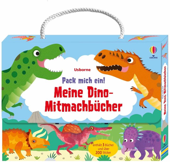 Pack mich ein! Meine Dino-Mitmachbücher