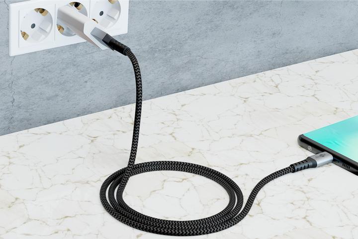 Actual product image Goobay USB A — USB C (2 m, USB 2.0)