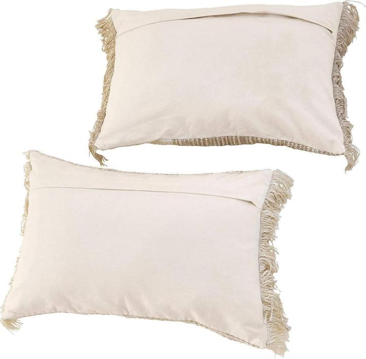 Image du produit Loberon Housse de coussin (set de 2) Normanton beige (40 x 60 cm)