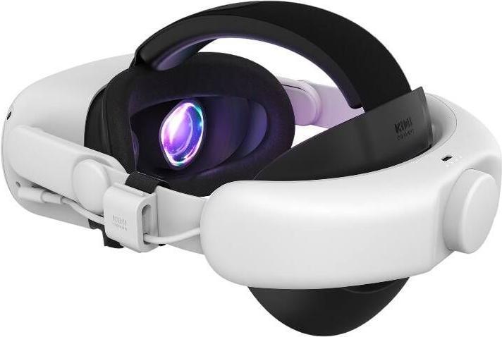Image du produit KIWI design Comfort Battery Head Strap Q31-2.2 for Meta Quest 2 White