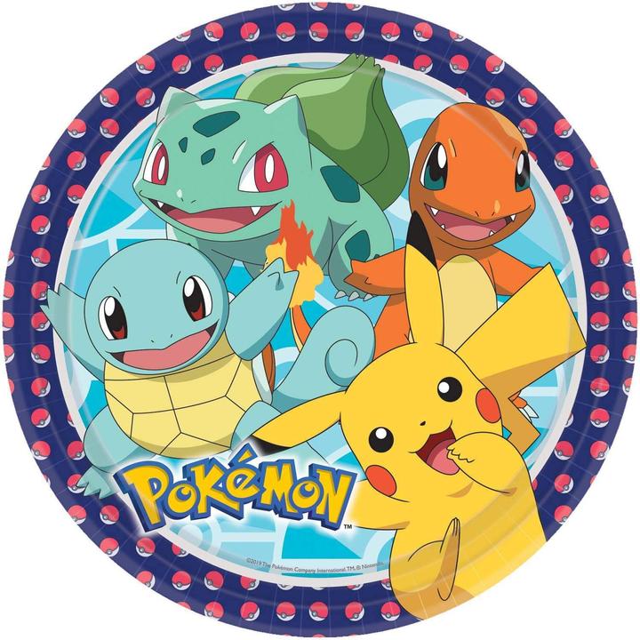 Produktbild Pokémon PartyTeller Papier 8erPack (8 x)