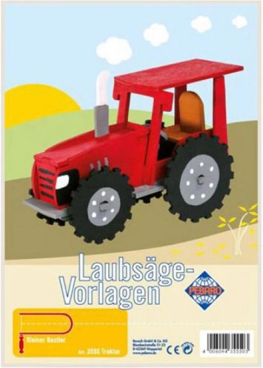 Produktbild Pebaro Laubsägevorlage Traktor