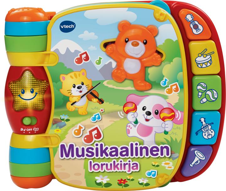Actual product image VTech Baby Musical nursery rhyme book, FI (Finnish)