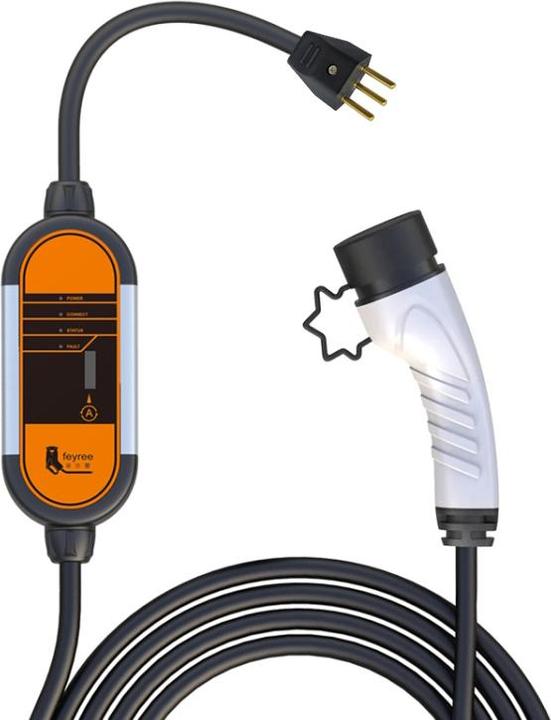 Produktbild Feyree Ladekabel Ladestation Typ 2 (8 / 10A - 230V) - AM-Electrics / Elektroauto (Typ 2, 10 A)