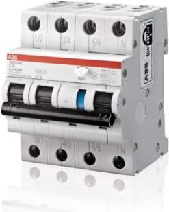 Produktbild ABB DS203NCA-C32/0,03 FI/LS-Schalter DS203NCA-C32/0,03 6kA, 3P+N, Typ A, C 32, 3
