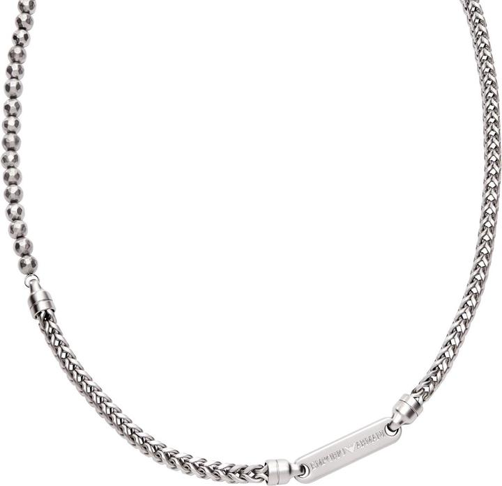 Emporio Armani Kette (Edelstahl, 48 cm)