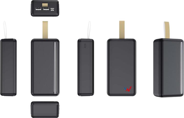 Produktbild Xiaomi Eveready WX30C 30000mAh | Powerbank | Schwarz 2x USB-A 1x USB-C (30000 mAh)