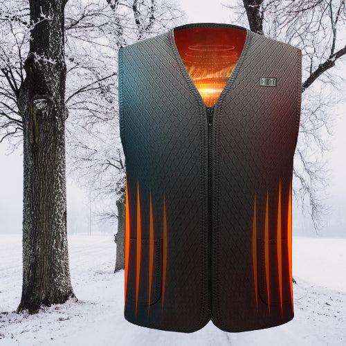 Produktbild Hermex XS elektrisch beheizbare Weste Thermoweste Heizweste Unisex 7 Zonen (XS)