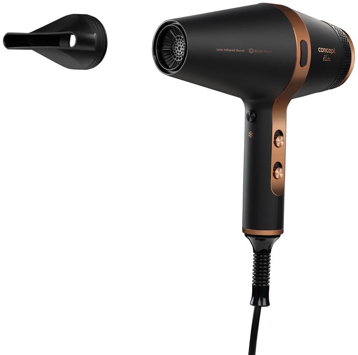 Actual product image Concept VV6030 Hair Dryer 2200 W Black Bronze