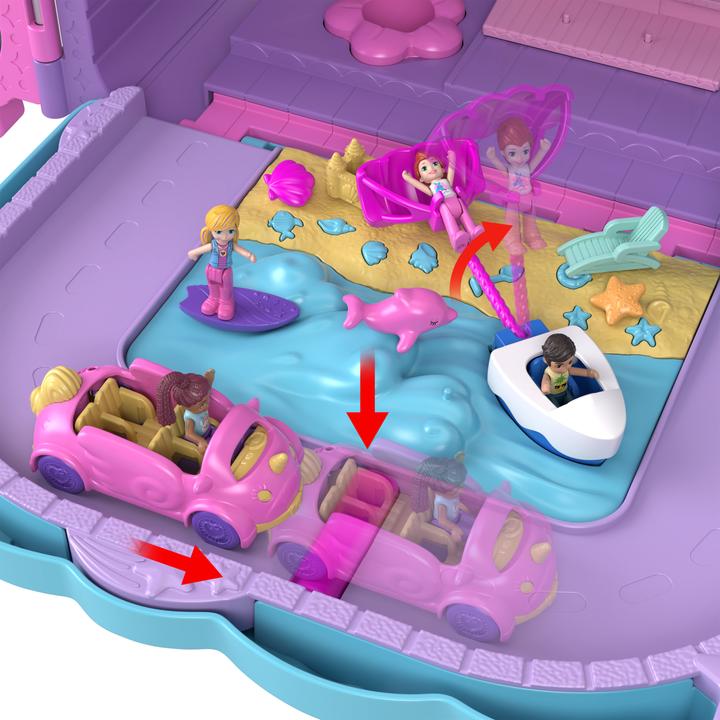 Image du produit Polly Pocket POLLYVILLE™ RESORT ROLL AWAY™ Playset