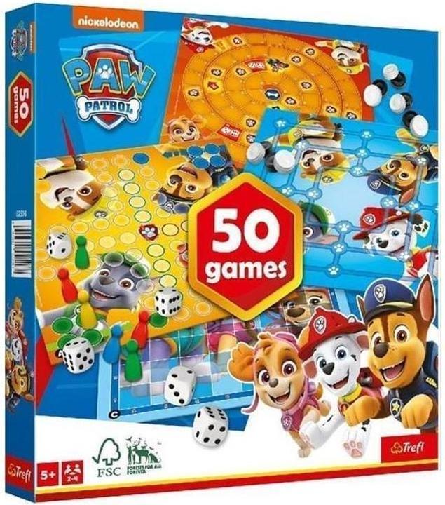 Trefl Game collection 50 ways to play Paw Patrol (German)