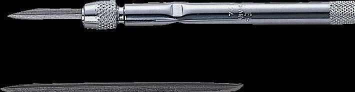 Actual product image Irimo Triangular scraper with nickel-plated handle (Replacement blade)