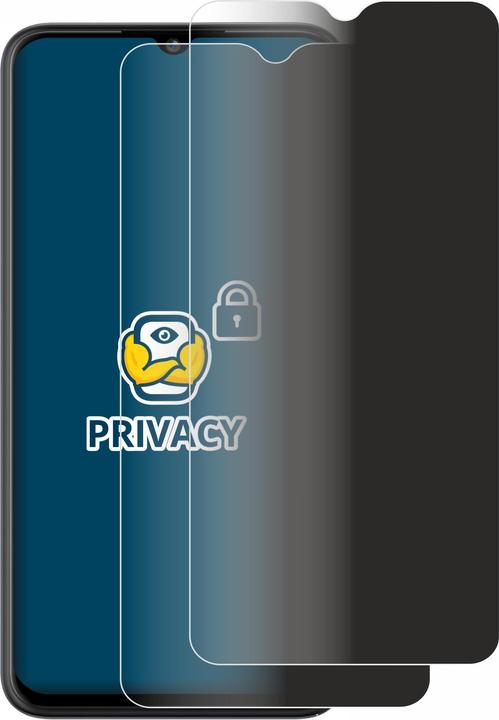 Produktbild BROTECT Sichtschutzfolie Anti-Spy Privacy Folie Blaulicht-Schutz (2 Stück, ZTE Blade A53 Pro)