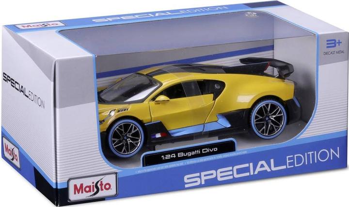 Image du produit Maisto Bugatti Divo 1/24 jaune