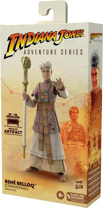 Image du produit Hasbro Indiana Jones René Belloq, Toy figure, Movie & TV series, 114 g