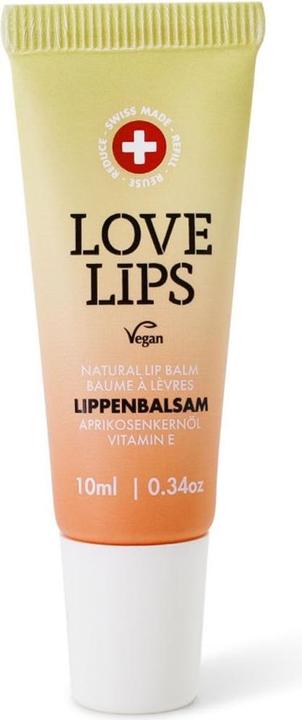 Immagine prodotto ReUseMe LOVE LIPS Balsamo labbra naturale con olio di nocciolo di albicocca ed echinacea senza profumo (Balsamo, 10 ml)