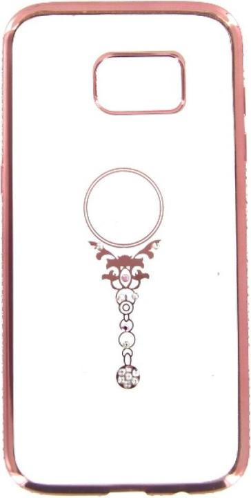 Produktbild OEM TPU Case Bling Rosegold Samsung S7 Edge-beauty (Samsung Galaxy S7 Edge)