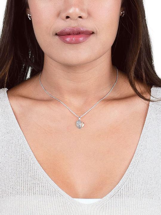 Produktbild Engelsrufer Herzflügel Halskette (925er Silber, 44 cm)