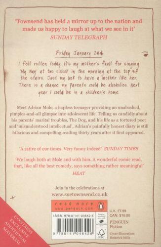 Actual product image The Secret Diary of Adrian Mole aged 13 3/4 (English, Sue Townsend, 2012)