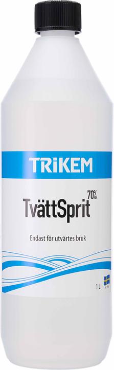Actual product image Trikem Washing Alcohol 70% 1L - (822.7650)