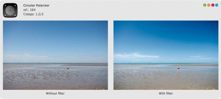 Actual product image Cokin Filter P164 Pole circular (84 mm, Polarizing filter)