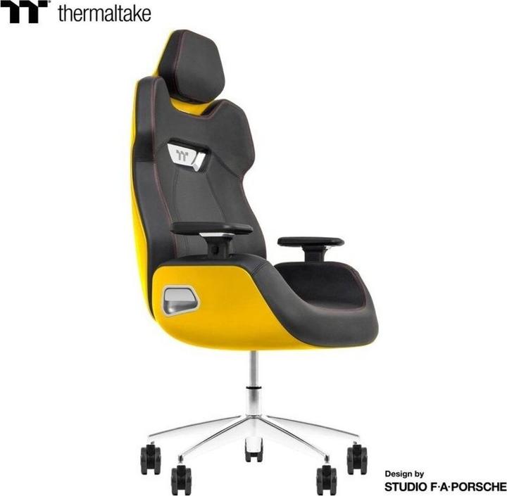 Produktbild Thermaltake Gaming Stuhl Design by F. A. Porsche Argent E700 Sanga Yellow