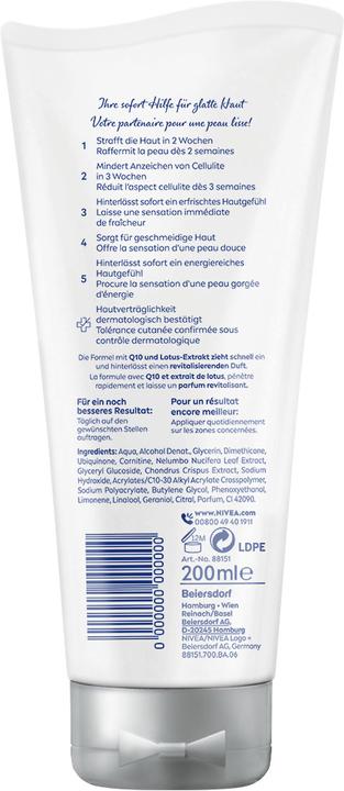 Actual product image NIVEA Q10 Straffende Anti-Cellulite (Body cream, 200 ml)