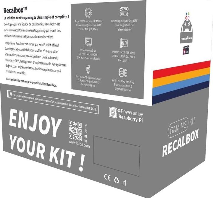 Produktbild Kubii Gaming Kit für Raspberry PI 5, KITPI5-GA-4GB