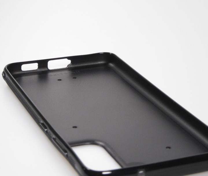Actual product image PhoneLook Coque Silicone rigide noir Angry Dont Touch (Samsung Galaxy S22)