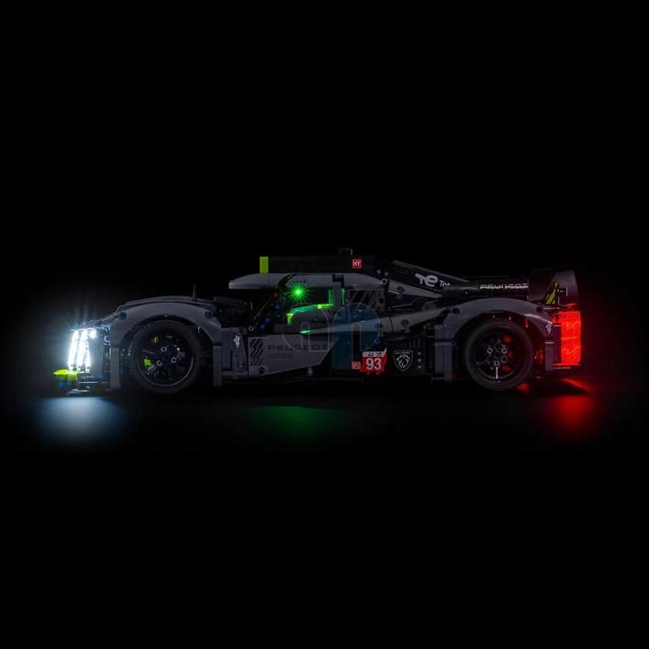 Actual product image Light my bricks LED Light Set for LEGO® 42156 PEUGEOT 9X8 24H Le Mans Hybrid Hypercar