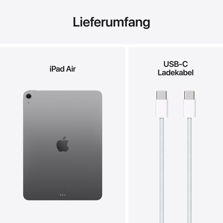 Immagine prodotto Apple iPad Air 11 2025 (M3) (Solo WiFi, 11", 128 GB, Space grey)