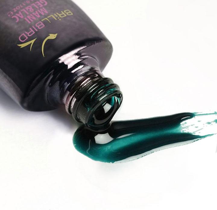 Produktbild BrillBird Tiffany Gel&Lac - Turquoise - 5ml (Turquoise, UV-Gel Lack)