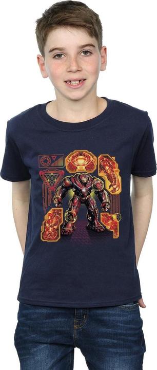 Image du produit - T-shirt AVENGERS INFINITY WAR HULKBUSTER BLUEPRINT - Garçon (116)