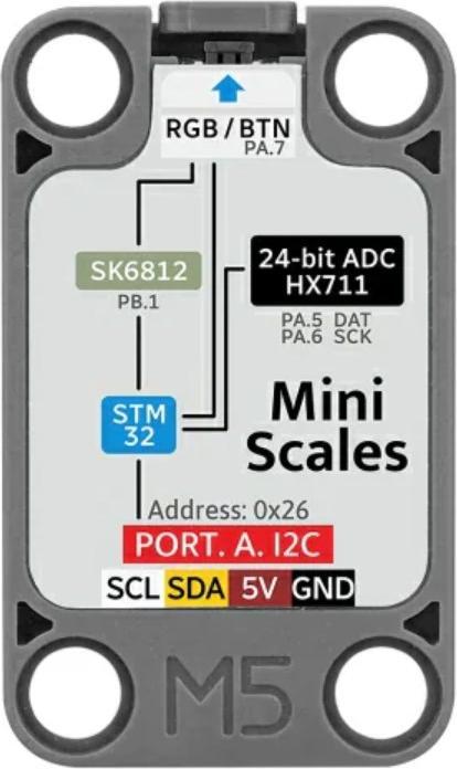 Produktbild M5Stack Mini Scales Unit HX711