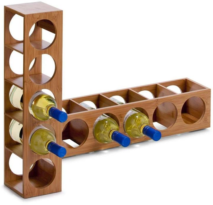 Immagine prodotto Zeller Present Portabottiglie per il vino (53 x 13,5 x 13 cm)