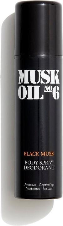 Gosh Black Musk Oil No.6 Deodorant Spray 150ml (Spray, 150 ml)
