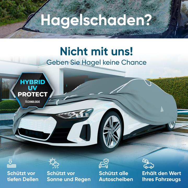 Actual product image Walser Car Hail Protection Tarpaulin Hybrid UV Protect, Hail Protection Garage Size L
