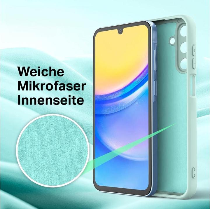 Actual product image Screenguard Samsung Galaxy A15 5G Liquid Silicone Case Cover (Samsung Galaxy A15 5G)