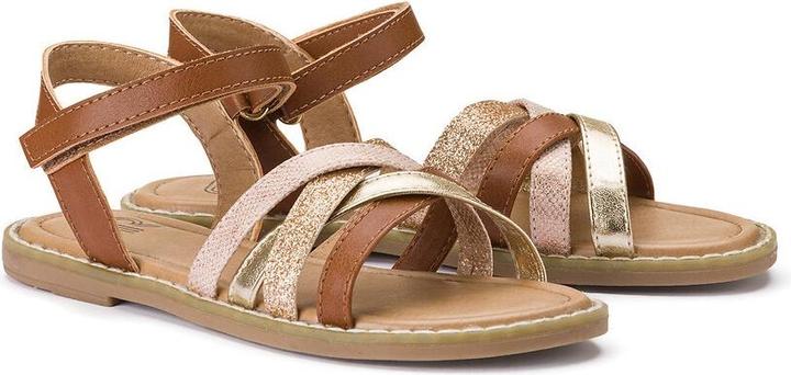 La Redoute Collections Geflochtene Sandalen mit Klettriemen